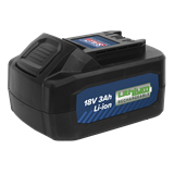 Sealey CP400BP - Power Tool Battery 18V 3Ah L-ion for CP400LI & CP440LIHV