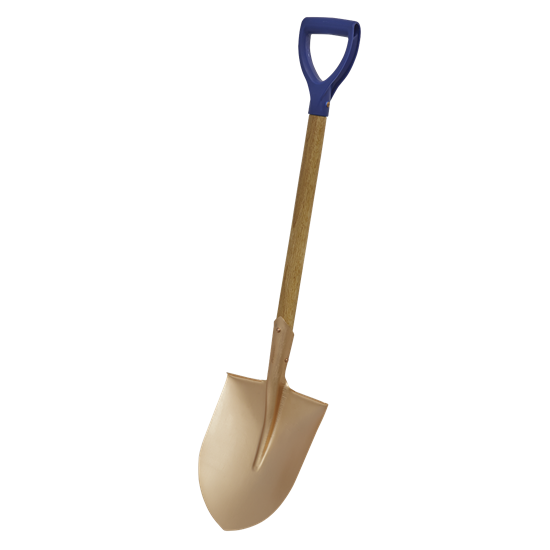 Sealey NS107 - Round Point Shovel 240 x 420 x 990mm Non-Sparking