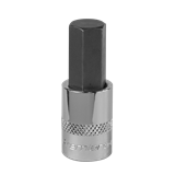 Sealey SBH015 - Hex Socket Bit 12mm 3/8"Sq Drive