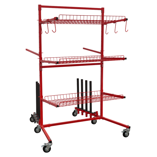 Sealey MK75 - Parts Cart with Panel Train