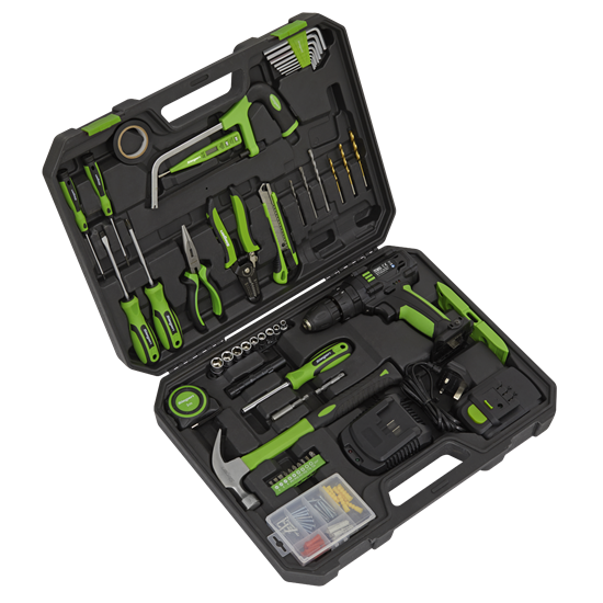 Sealey S01224 - Tool Kit with Cordless Drill 101pc