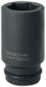 Draper 27142 �-Mm) - Draper Expert 34mm 3/4" Square Drive Powerdrive Deep Impact Socket