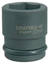 Draper 28694 𨐑-Mm) - Draper Expert 24mm 3/4" Square Drive Powerdrive Impact Socket