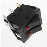 Sealey CD2005T.V2-05 - Switch, rocker ʋlack) illuminated - 16A/250V - power on/off