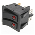 Sealey CD2013TT.32 - Switch, rocker (double, black) illuminated - 16A / 250V