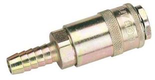 Draper 37841 𨨡to2 Bulk) - 3/8" Thread Pcl Coupling With Tailpiece