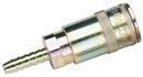 Draper 51414 (A91r02 Packed) - 1/4" Bore Vertex Air Line Coupling With Tailpiece