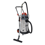 Sealey PC380M - Vacuum Cleaner Industrial Dust-Free Wet/Dry 38L 1500W/230V Stainless Steel Drum M Class Filtration