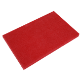 Sealey RBP1218 - Red Buffing Pads 12 x 18 x 1" - Pack of 5