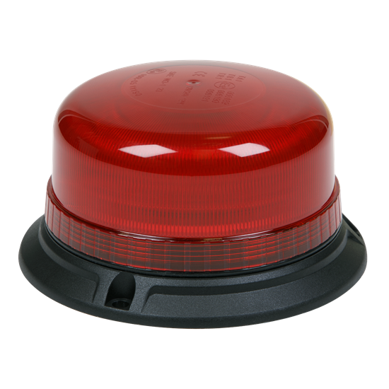 Sealey WB952LEDR - Warning Beacon SMD LED 12/24V 3 x 6.5mm Bolt Fixing - Red