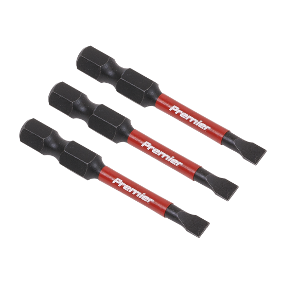 Sealey AK8226 - Slotted 4.5mm Impact Power Tool Bits 50mm - 3pc