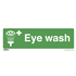Sealey SS58P1 - Safe Conditions Safety Sign - Eye Wash - Rigid Plastic
