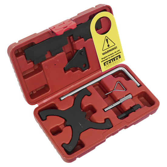 Sealey VSE6560A - Petrol Engine Timing Tool Kit - for Ford, Volvo 1.6 EcoBoost & 2.0D/2.2D Belt Drive