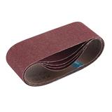 Draper 09234 (SB75457) - Cloth Sanding Belt, 75 x 457mm, 80 Grit (Pack of 5)
