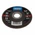 Draper 82356 (FDA115) - Aluminium Oxide Flap Disc, 115 x 22.23mm, 40 Grit