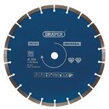 Draper 99785 ⣛S4) - Segmented Diamond Blade, 300mm