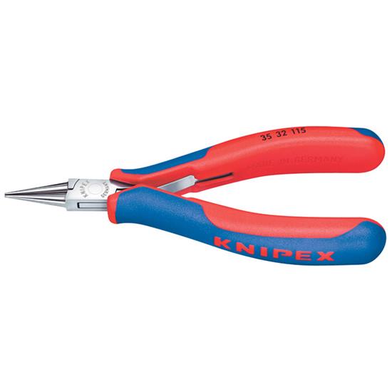 Draper 27700 ⠵ 32 115) - Knipex 35 32 115 Electronics Pointed-Round Jaw Pliers, 115mm