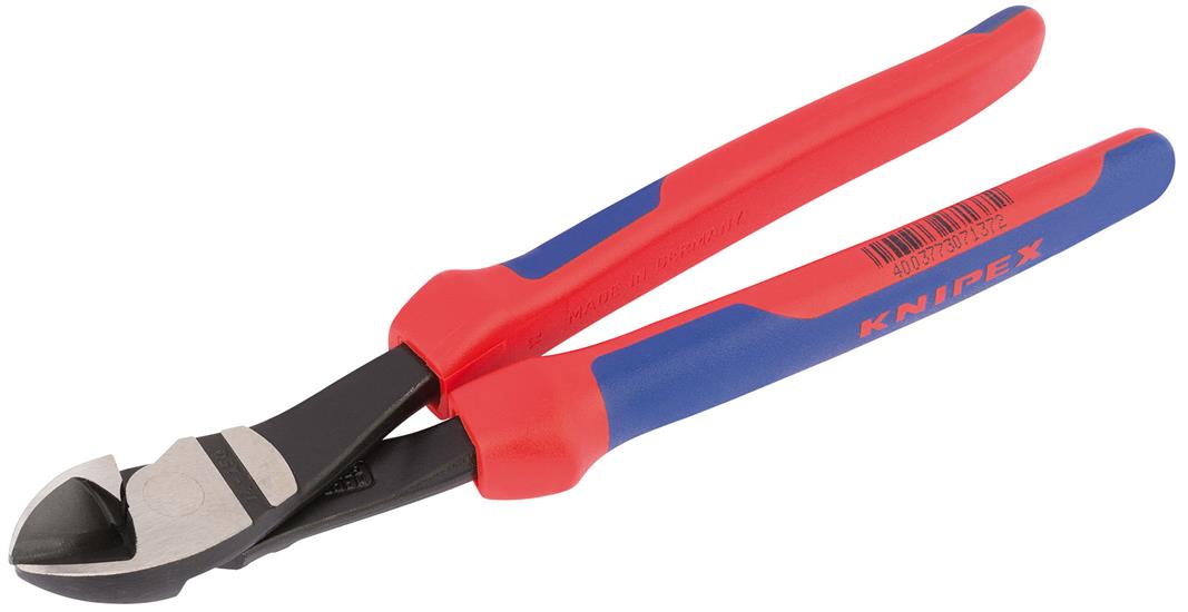 Draper 34605 ⡴ 22 250) - Knipex 74 22 250 High Leverage Diagonal Side Cutter with 12° Head, 250mm