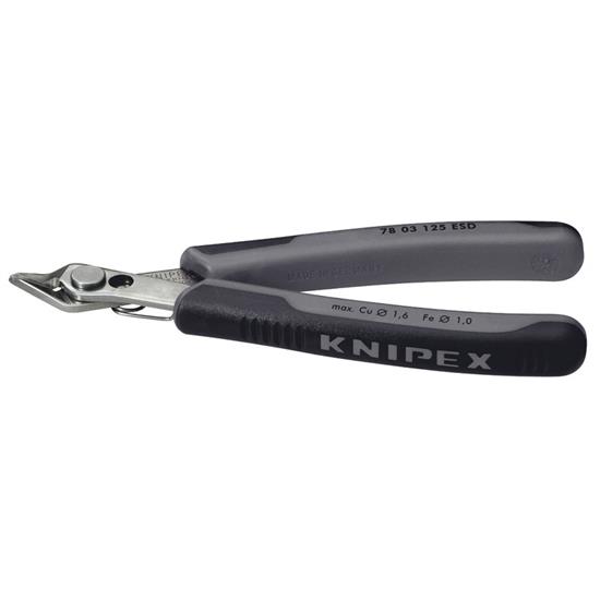 Draper 37069 ⡸ 03 125 ESD) - Knipex 78 03 125 ESD Non Bevel Electrostatic Super Knips, 125mm