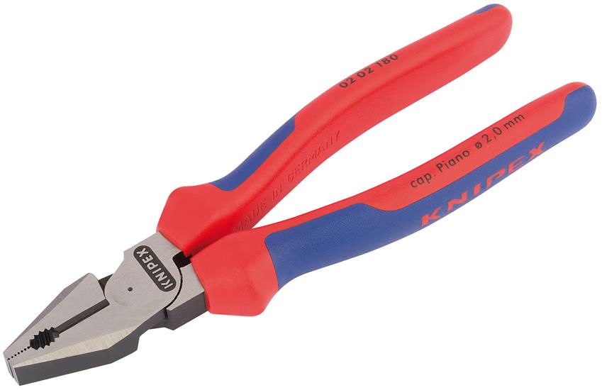 Draper 49172 ⠂ 02 180 SB) - Knipex 02 02 180 SB High Leverage Combination Pliers, 180mm