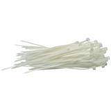 Draper 70390 ʌT1W) - Cable Ties, 2.5 x 100mm, White (Pack of 100)