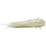 Draper 70392 ʌT2W) - Cable Ties, 3.6 x 150mm, White (Pack of 100)
