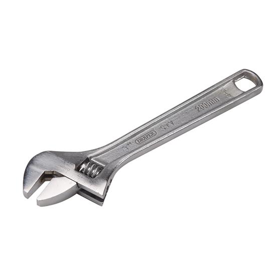 Draper 70396 �P) - Adjustable Wrench, 200mm