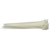 Draper 70399 ʌT4W) - Cable Ties, 4.8 x 300mm, White (Pack of 100)