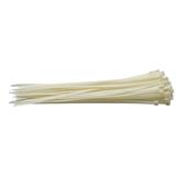 Draper 70404 ʌT6W) - Cable Ties, 7.6 x 400mm, White (Pack of 100)