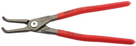 Draper 75087 ⡈ 21 J41) - Knipex 48 21 J41 90&deg; Internal Straight Tip Circlip Pliers, 85 - 140mm Capacity, 305mm