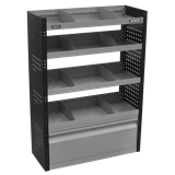 Sealey APMSVCOMBO1 - Modular Flat Shelf Van Storage System