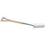 Draper 99012 ⣛SG/L) - Draper Heritage Stainless Steel Border Spade with Ash Handle