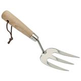 Draper 99025 ʍGHFG/L) - Draper Heritage Stainless Steel Hand Weeding Fork with Ash Handle
