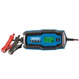Draper 53489 ⢼I4) - 12V Smart Charger and Battery Maintainer, 4A