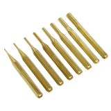 Sealey AKB08 - Brass Pin Punch Set 8pc