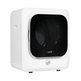 Baridi DH192 - Baridi Small Tumble Dryer, Portable, 2.5kg, Vented, Perfect for Counter Top or Wall Mounted Use with Mechanical Controls, Compact, Mini Spin Dryer - DH192