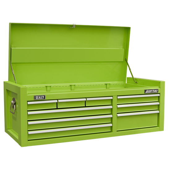 Sealey AP4109HV - Topchest 9 Drawer with Ball Bearing Slides - Green