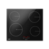 Baridi DH176 - Baridi 60cm Built-In Induction Hob with 4 Cooking Zones, Black Glass, 6800W with 9 Power Settings, Touch Controls & Timer, Hardwired
