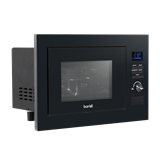 Baridi DH198 - Baridi 25L Integrated Microwave Oven with Grill, 900W, Sensor Touch Controls, Black