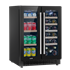 Baridi DH96 - Baridi 60cm Dual Zone Wine Cooler and Drinks Fridge 40 Bottle/120 Can