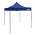 Dellonda DG127 - Dellonda Premium 2x2m Pop-Up Gazebo, Heavy Duty, PVC Coated, Water Resistant Fabric, Supplied with Carry Bag, Rope, Stakes & Weight Bags - Blue Canopy