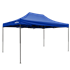 Dellonda DG135 - Dellonda Premium 3 x 4.5m Pop-Up Gazebo, Heavy Duty, PVC Coated, Water Resistant Fabric, Supplied with Carry Bag, Rope, Stakes & Weight Bags - Blue Canopy