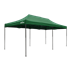 Dellonda DG140 - Dellonda Premium 3x6m Pop-Up Gazebo, Heavy Duty, PVC Coated, Water Resistant Fabric, Supplied with Carry Bag, Rope, Stakes & Weight Bags - Dark Green Canopy