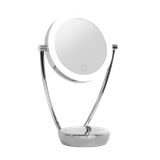 Dellonda DH3 - Dellonda 7.5" Double-Sided LED Vanity Mirror, Touch Dimmable, Battery Operated