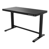 Dellonda DH53 - Dellonda Black Electric Adjustable Standing Desk with USB & Drawer, 1200 x 600mm