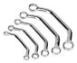 Sealey S0716 - Obstruction Spanner Set 5pc Metric