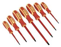 Sealey S0756 - Screwdriver Set 7pc Electrician's VDE/TUV/GS Approved