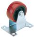 Draper 65517 (60575f) - Fixed Plate Fixing Polyurethane Wheel