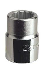 Sealey S34/22 - Socket 22mm 3/4"Sq Drive