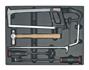 Sealey TBT30 - Tool Tray with Prybar, Hammer & Hacksaw Set 6pc